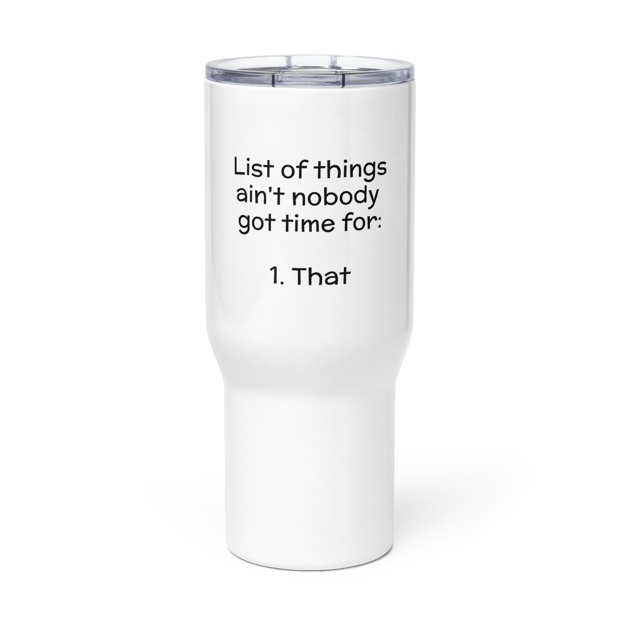List of Things - Travel Mug